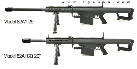 美国狙击型突击步枪,巴雷特m82a1美国售价