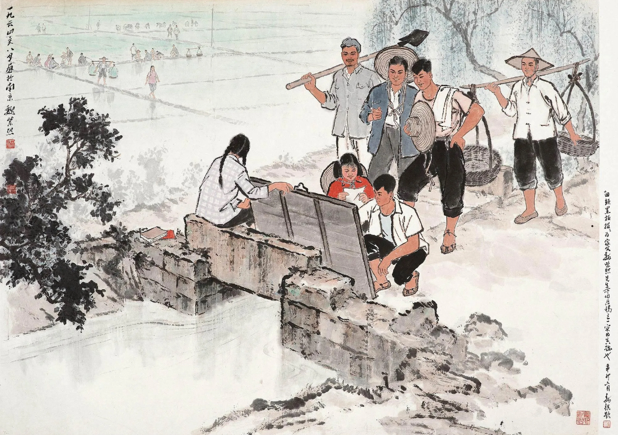 70年代名家绘画作品,体验90年代的绘画作品