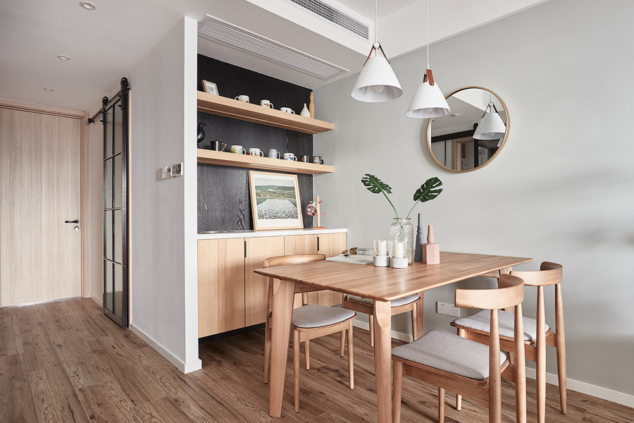 极简北欧木色风格,北欧风原木暖色系