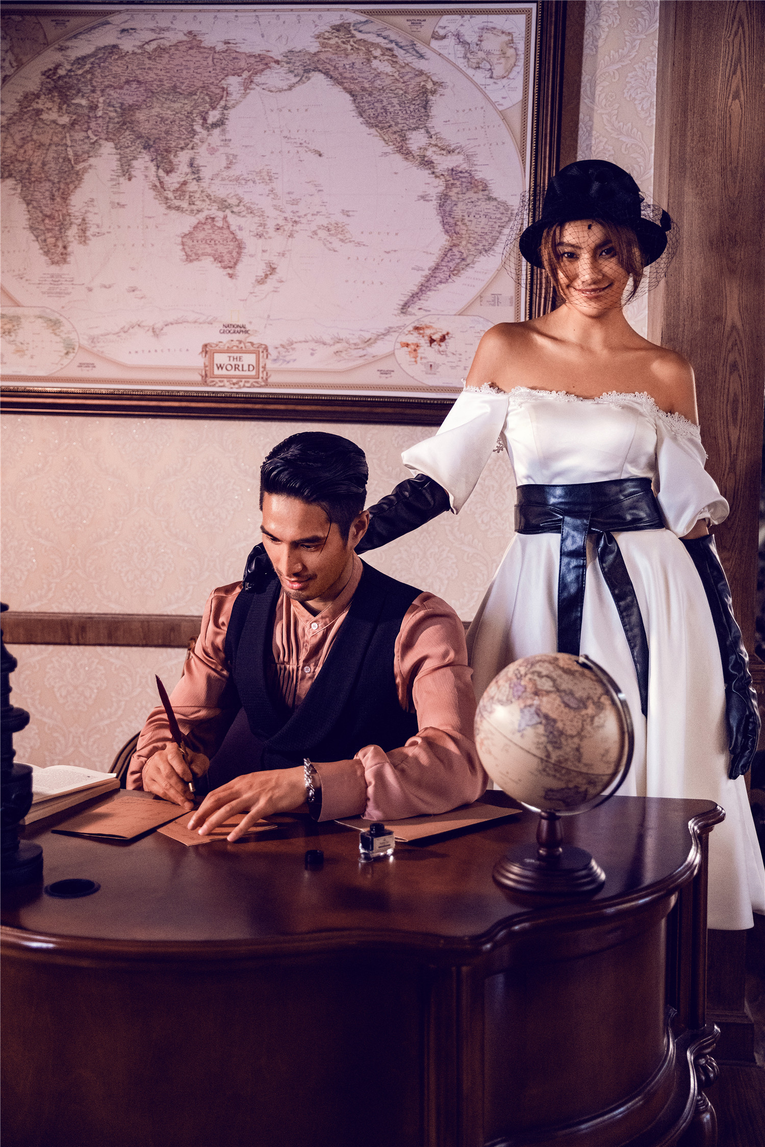 满族风格婚纱照是什么样的,婚纱照全家福风格种类大全