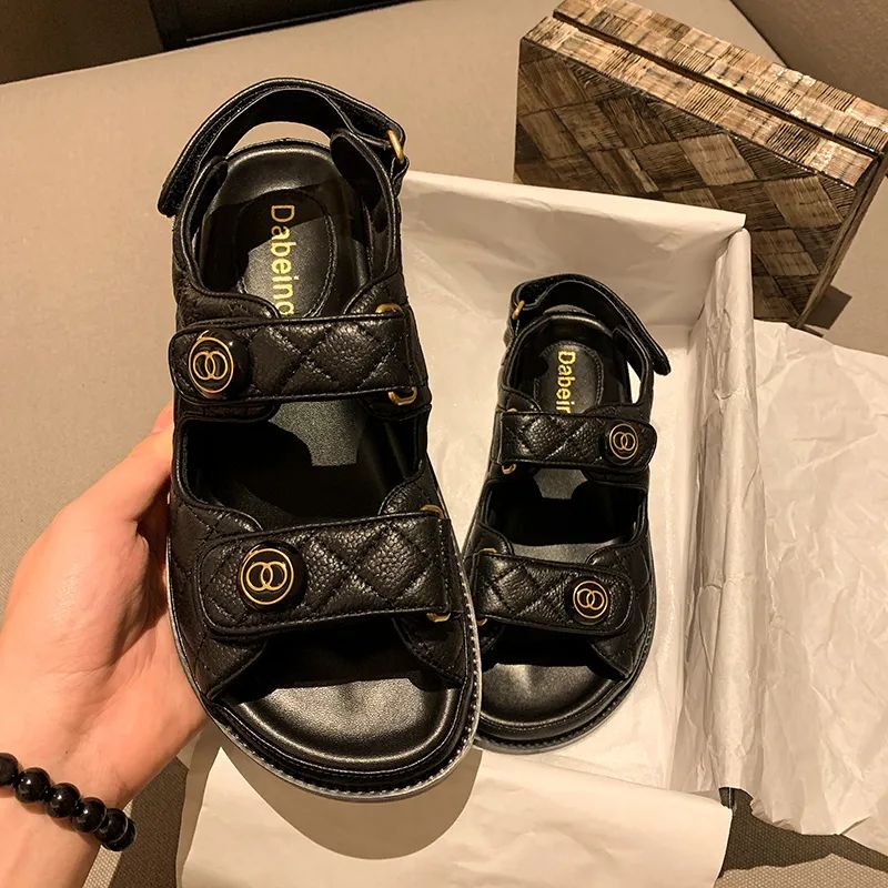 大码休闲女凉鞋新款2022爆款正品,品牌女凉鞋断码清仓特价正品秒杀