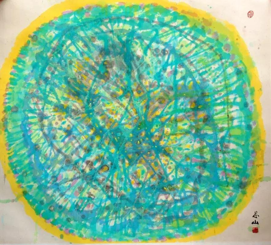 从何宝森先生的“光墨”画所想到的