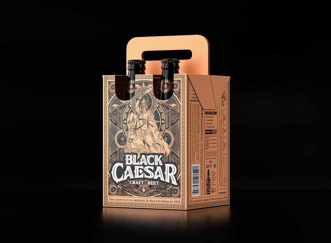 打碎常规思维创新,口碑好的精酿啤酒包装设计图片