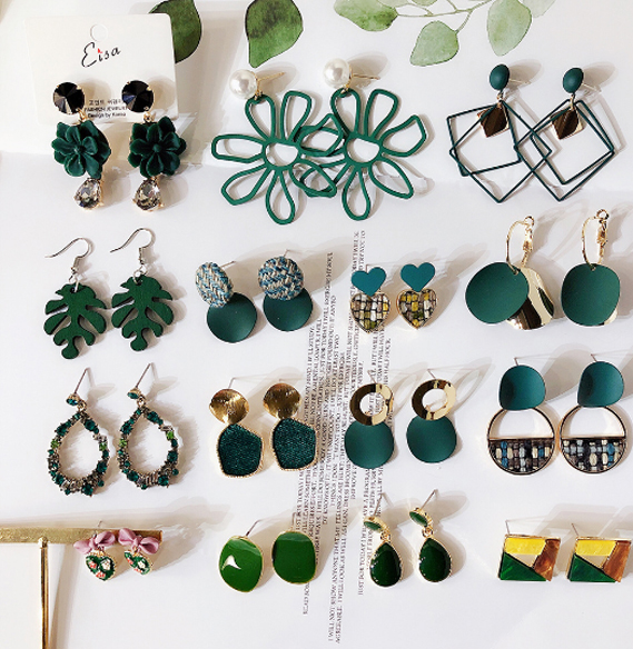 冬季单品耳环怎么搭配,春夏百搭精致耳环