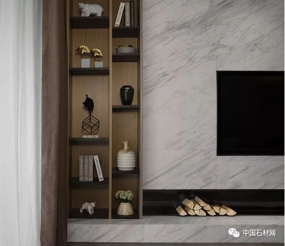 真是浪费，100多万的爵士白大理石装成这样，还好我不是业主