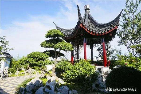 十大日式屋顶花园效果图,藏在闹市里的苏式园林