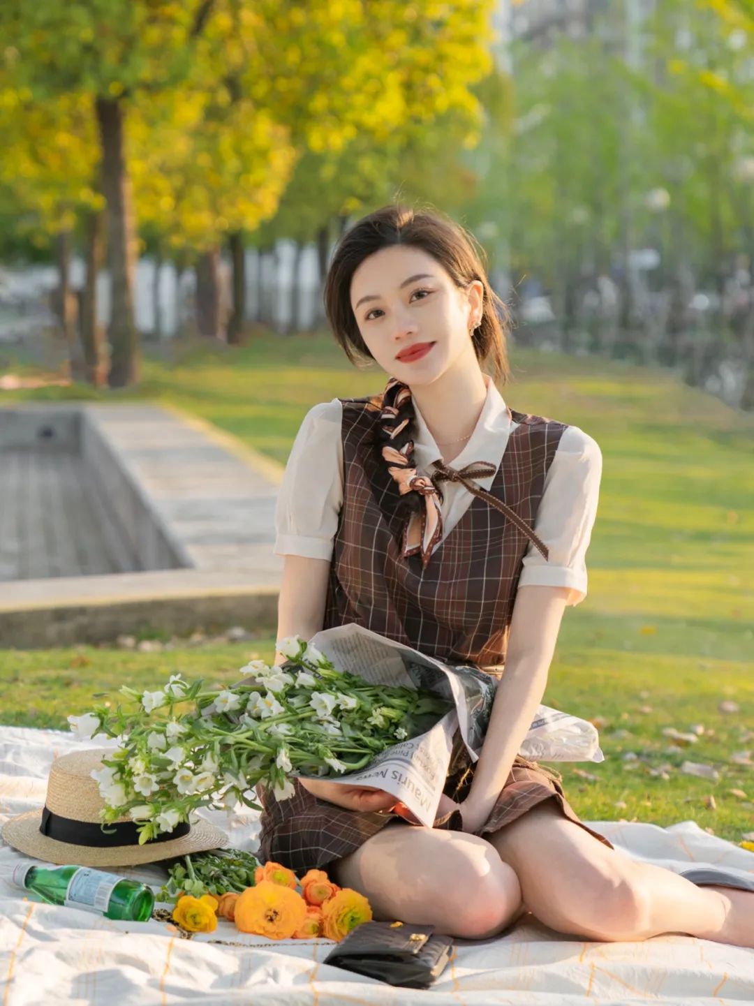 披着扎起来都好看的小个子发型,小个子发型150显高显气质广州