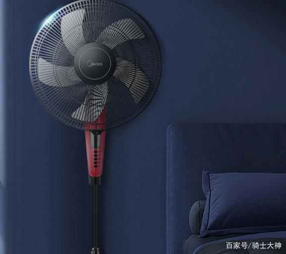 美的遥控冷风扇,美的7叶遥控节能落地扇