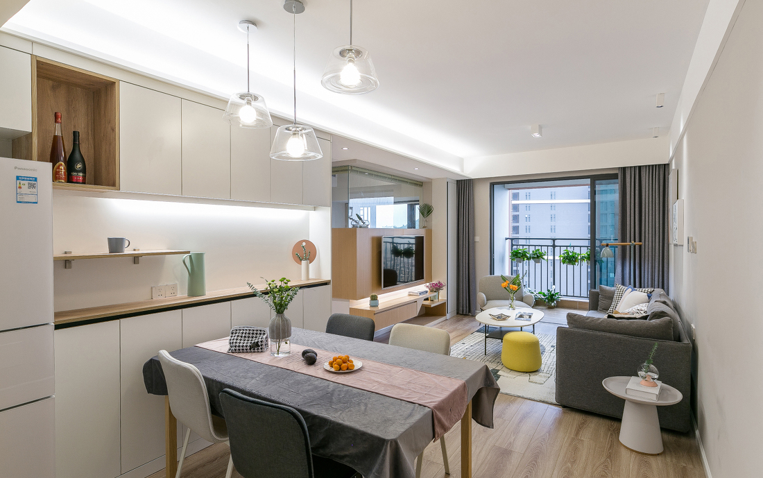 软装家居搭配现代简约沙发,家居软装搭配多功能沙发