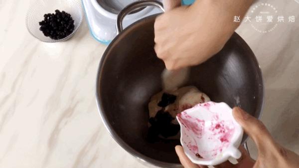 法式蓝莓吐司,简单粗暴蓝莓吐司