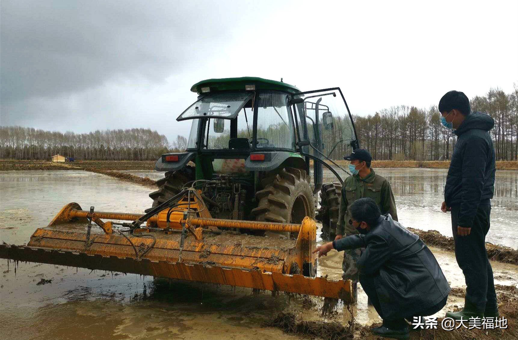 水稻插秧整地方法使用哪些机械,多机吹响水田整地集结号