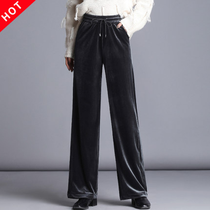 秋冬最火的4条阔腿裤实穿更时髦,洋气时髦秋冬阔腿裤