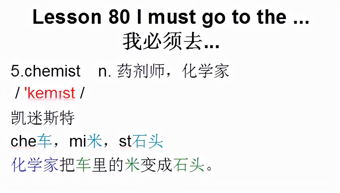 新概念英语第一册lesson8单词音频,新概念英语第一册音标对照本