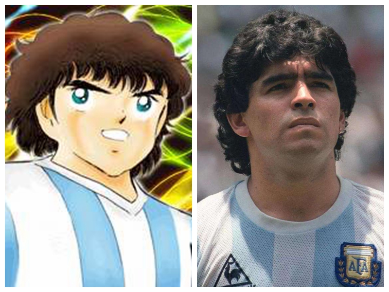 足球小将漫画原型,足球小将人物画法