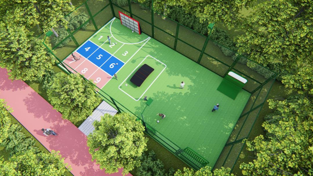 幸福林带健身步道,幸福林带运动公园