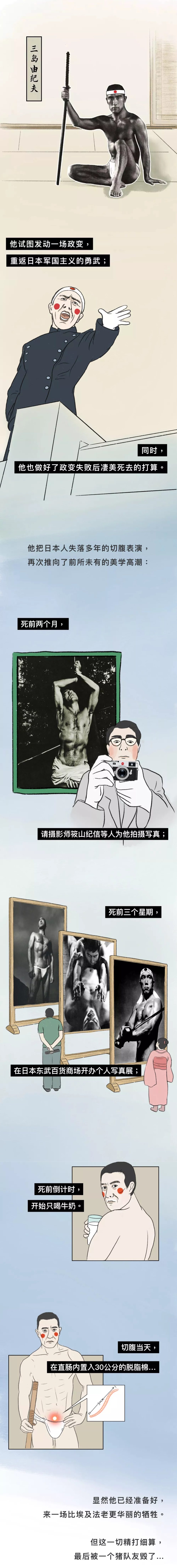 切腹漫画解读,日本人切腹的一天是怎样度过的