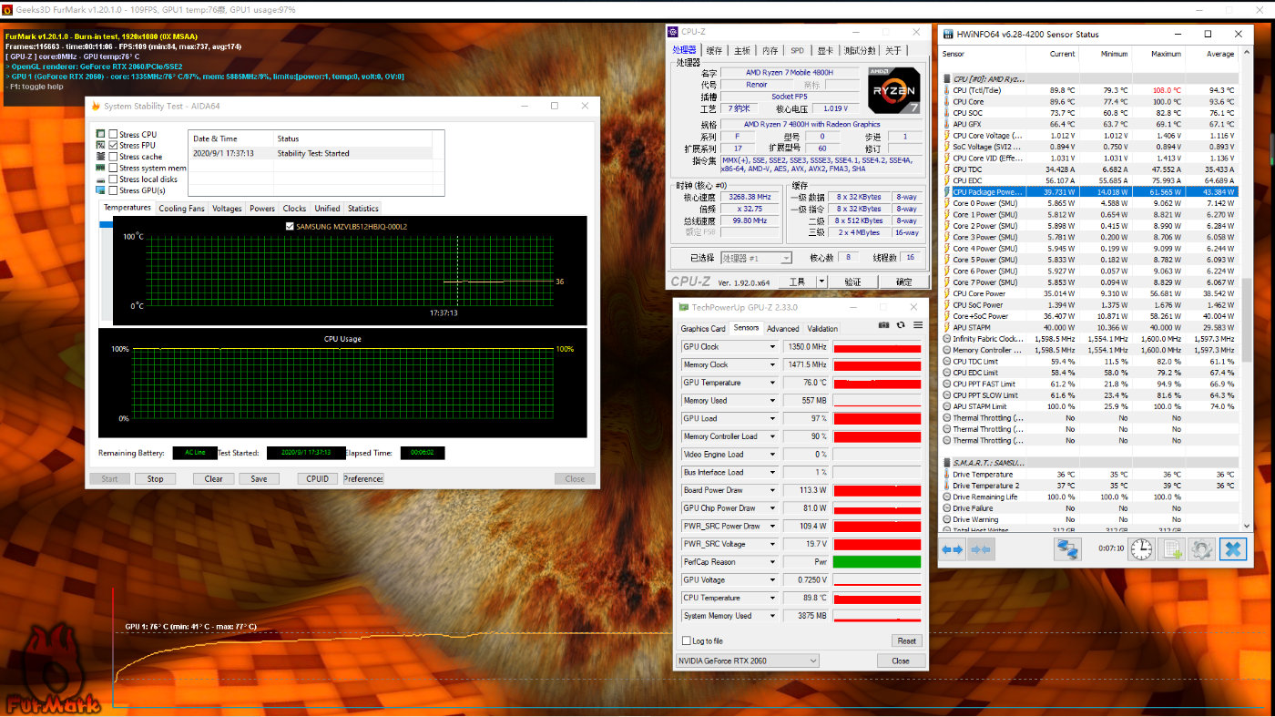 拯救者r7000pr7-4800h2060测评,联想拯救者r7000p笔记本测评