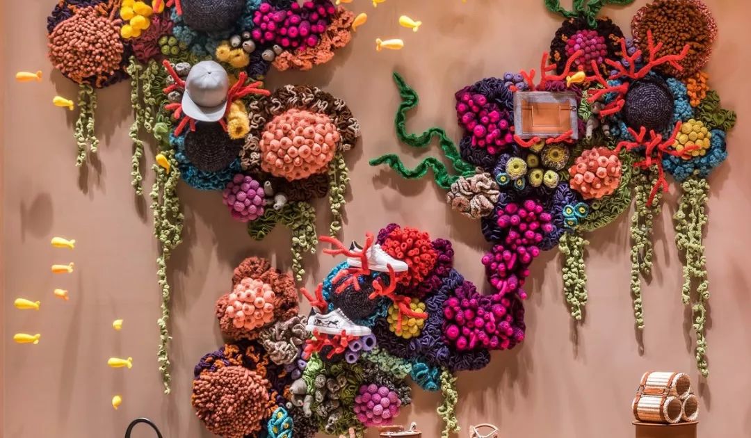 爱马仕橱窗展示设计手绘图,爱马仕2023橱窗设计最新款