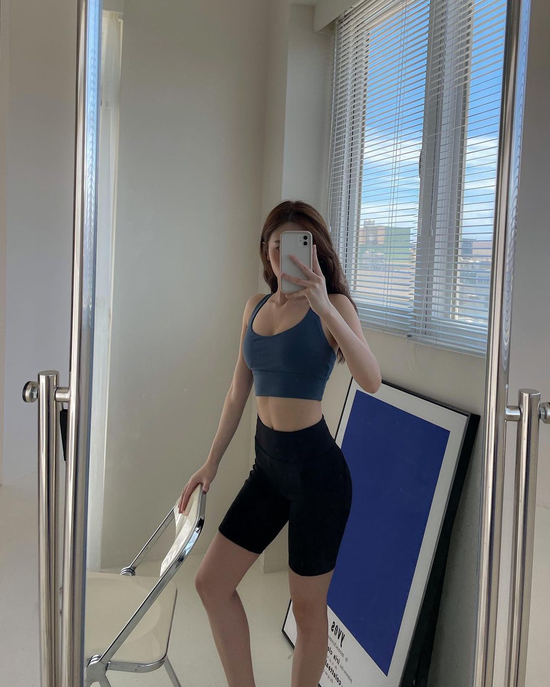 清爽感拉满的运动健身穿搭,健身慵懒随性风穿搭