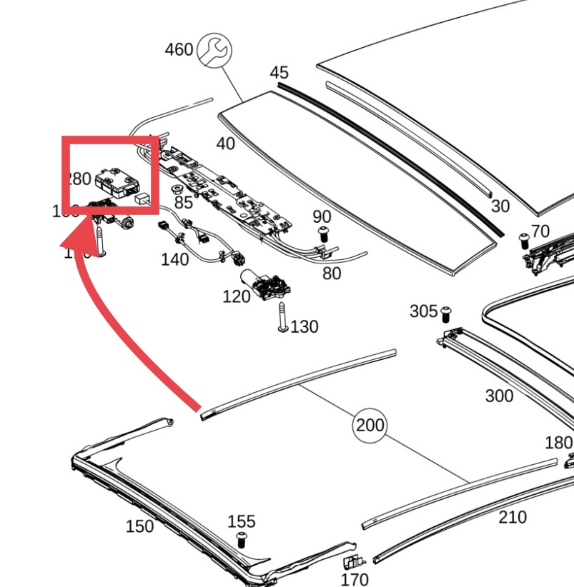 奔驰cls天窗开关没有反应,奔驰cla天窗无法关闭