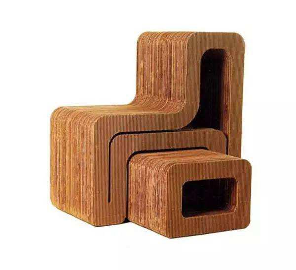 别样家居~瓦楞纸家居家具