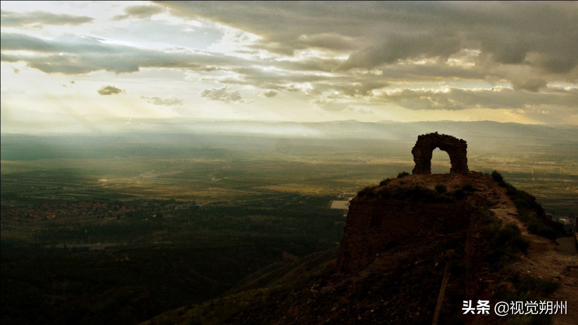 山阴，广武明长城塞外的长城