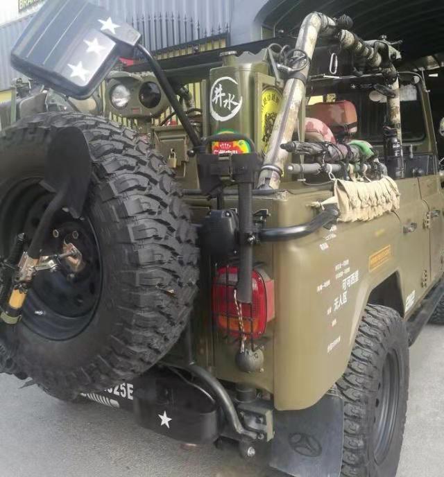 吊炸天的拉力车,北汽越野bj212