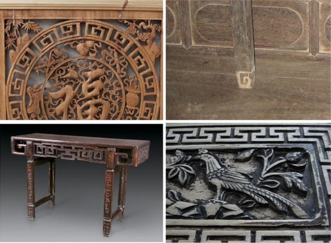 中国古典家具纹饰解析,中国传统家具图典