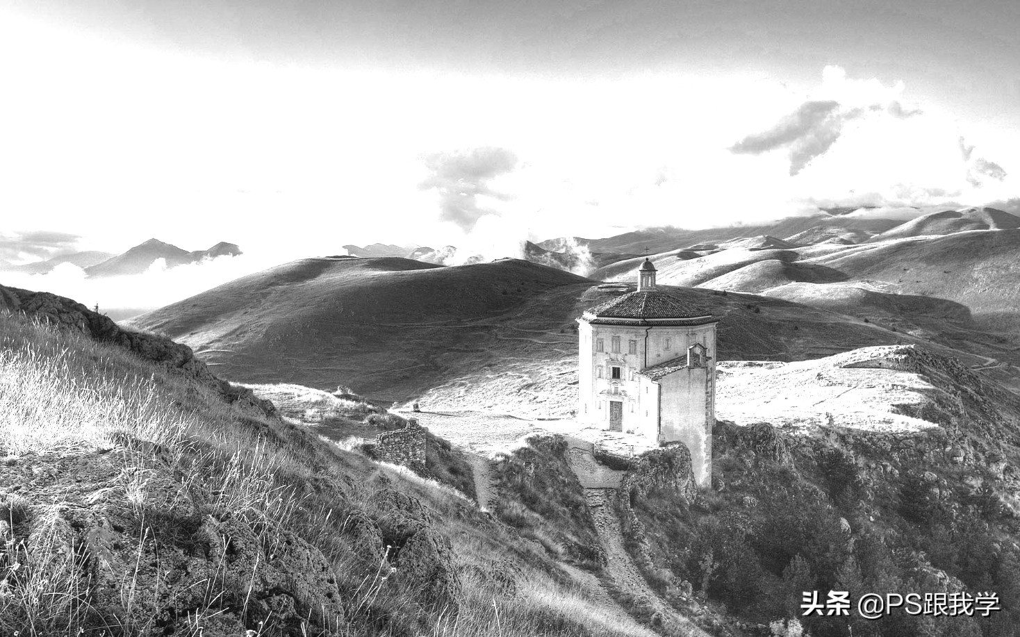 用Photoshop调出安赛尔·亚当斯的风光照色调风格，向经典致敬