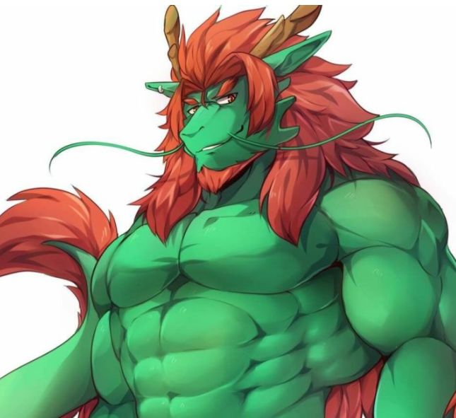 恶搞龙王图片,龙王的嘴被撕了恶搞