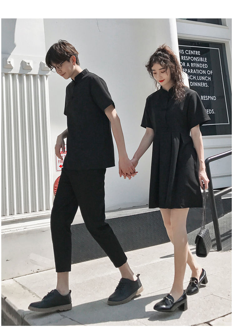 穿搭分享情侣装美式复古,复古文艺风情侣装