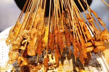 最暴利的摆摊小吃网红炸串,真实小吃炸串摆摊创业历程