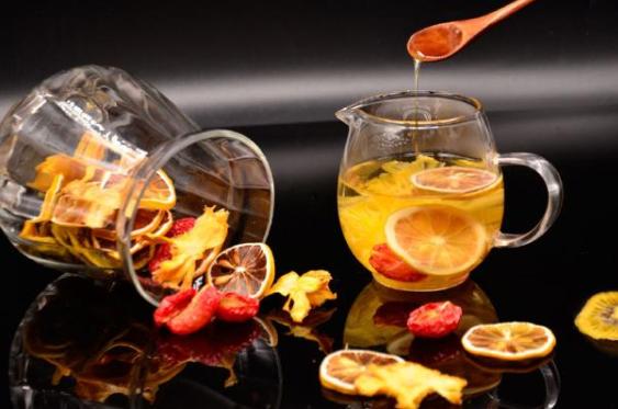 自制果茶水果干,水果干泡茶