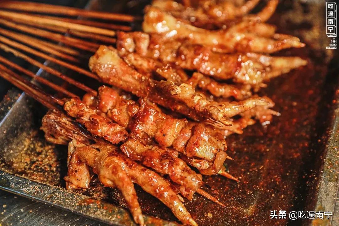 南宁东盟商务区烧烤摊,南宁2021烧烤店铺排行榜前十名