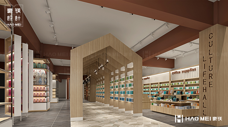 儿童书店装修效果图,书店创意装修