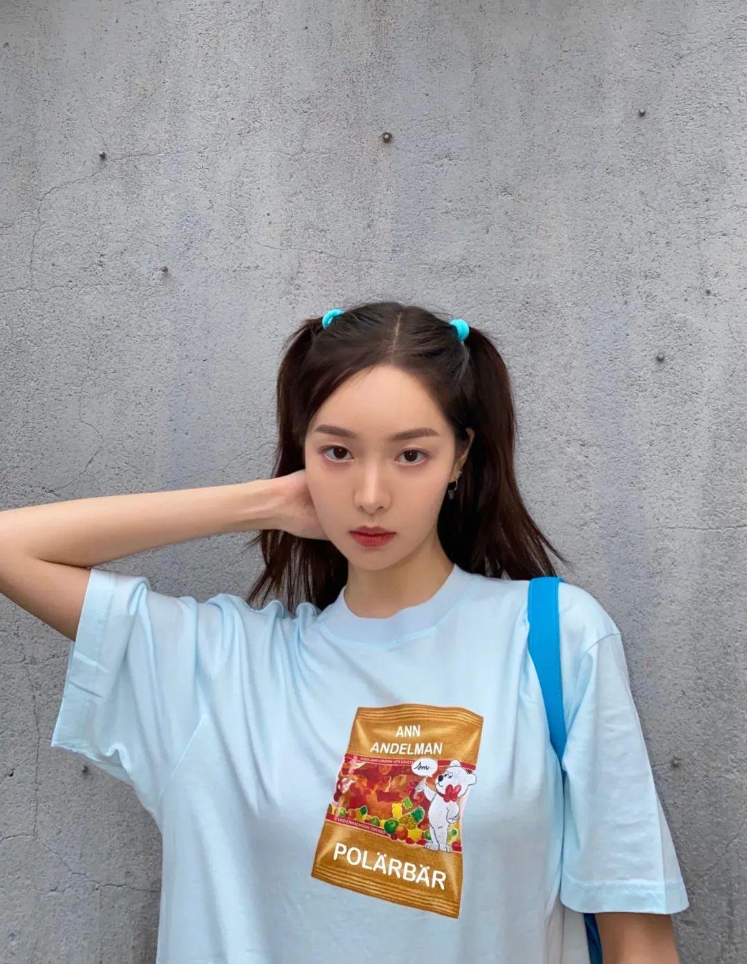 适合30-40岁圆脸减龄扎发,锁骨发型女怎么扎圆脸减龄