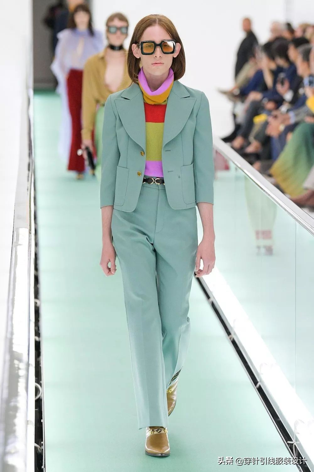 肖战Gucci造型变tucci|Gucci2020春夏系列：飞越疯人院之后……