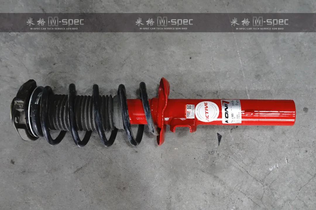 大众迈腾换完避震前后对比效果,迈腾改koni变色龙避震使用感受