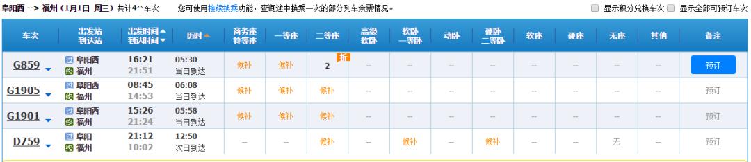 阜阳高铁开通到北京多少时间,阜阳高铁票价一览表