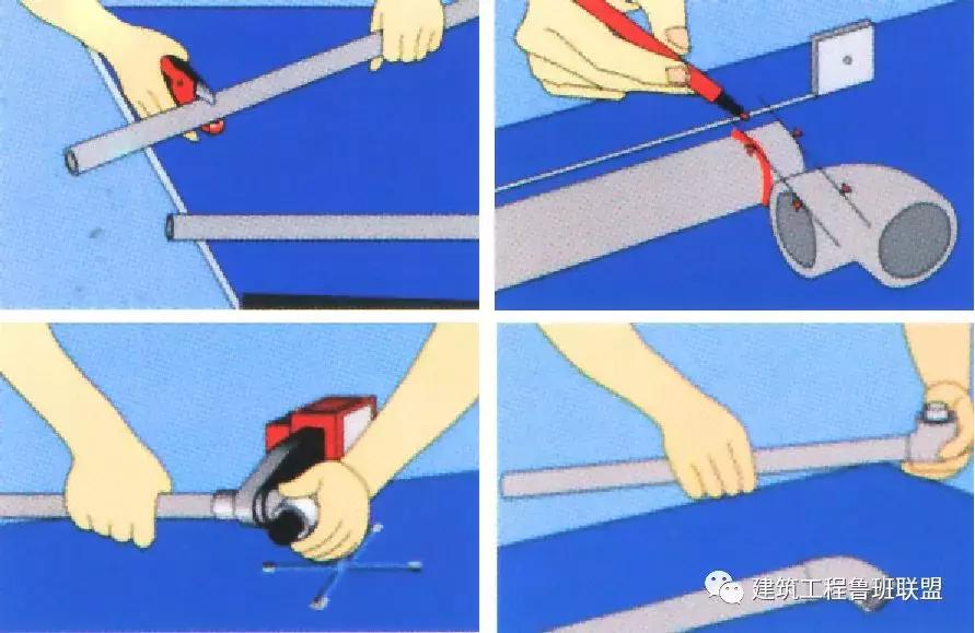 高层建筑管道常用的连接方法,建筑给排水管道连接方式介绍