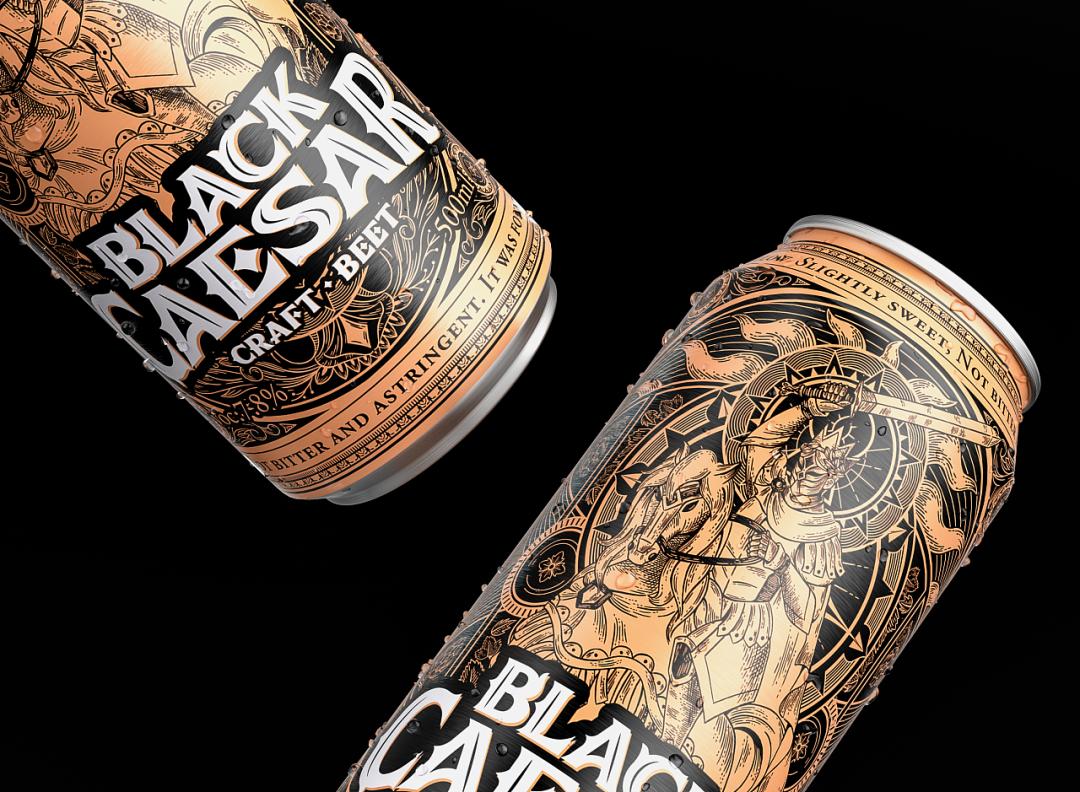 打碎常规思维创新,口碑好的精酿啤酒包装设计图片