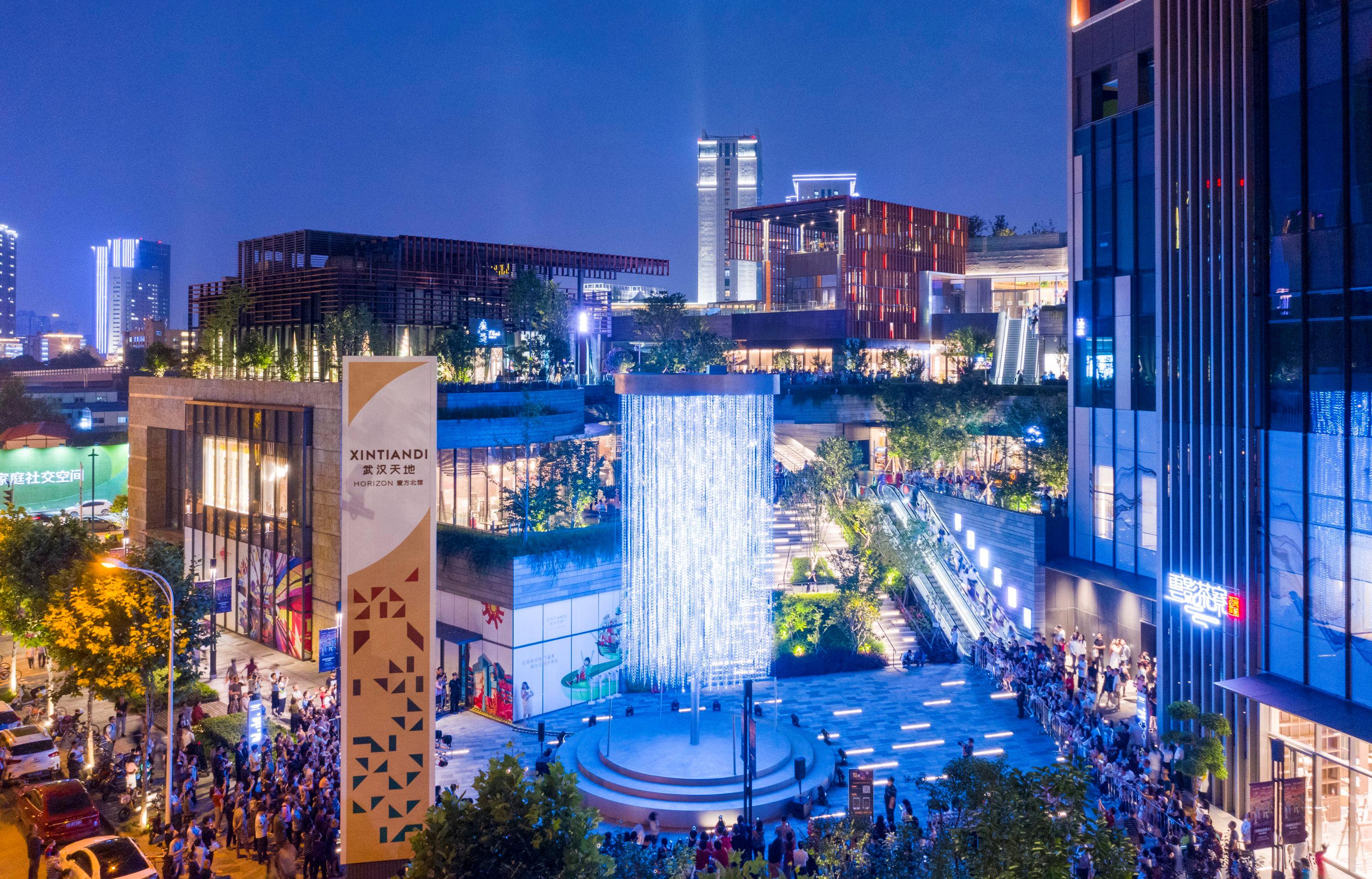 武汉天地壹方北馆定位,武汉天地壹方北馆南馆相连