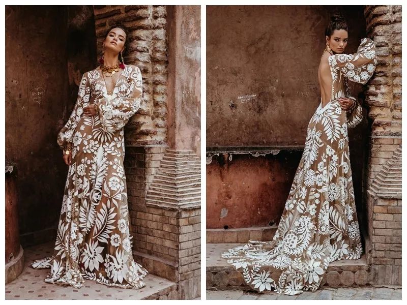 RuedeSeine2019最新“狂野的心​”系列婚纱