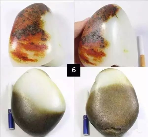 鉴别真假和田玉最简单有效的方法,瓷看底玉看皮和田玉皮色的重要性