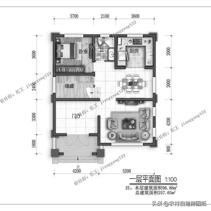 农村三层别墅图片大全带大露台,农村最简单的三层别墅带露台