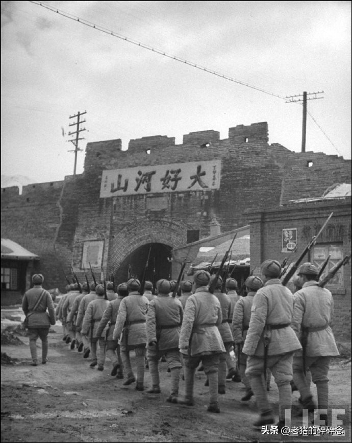 1955年张家口老街老照片,张家口老照片南口