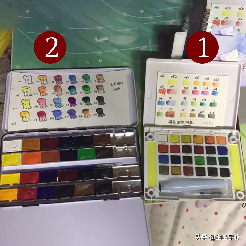 水彩颜料有哪些必入的,水彩颜料新手推荐哪种