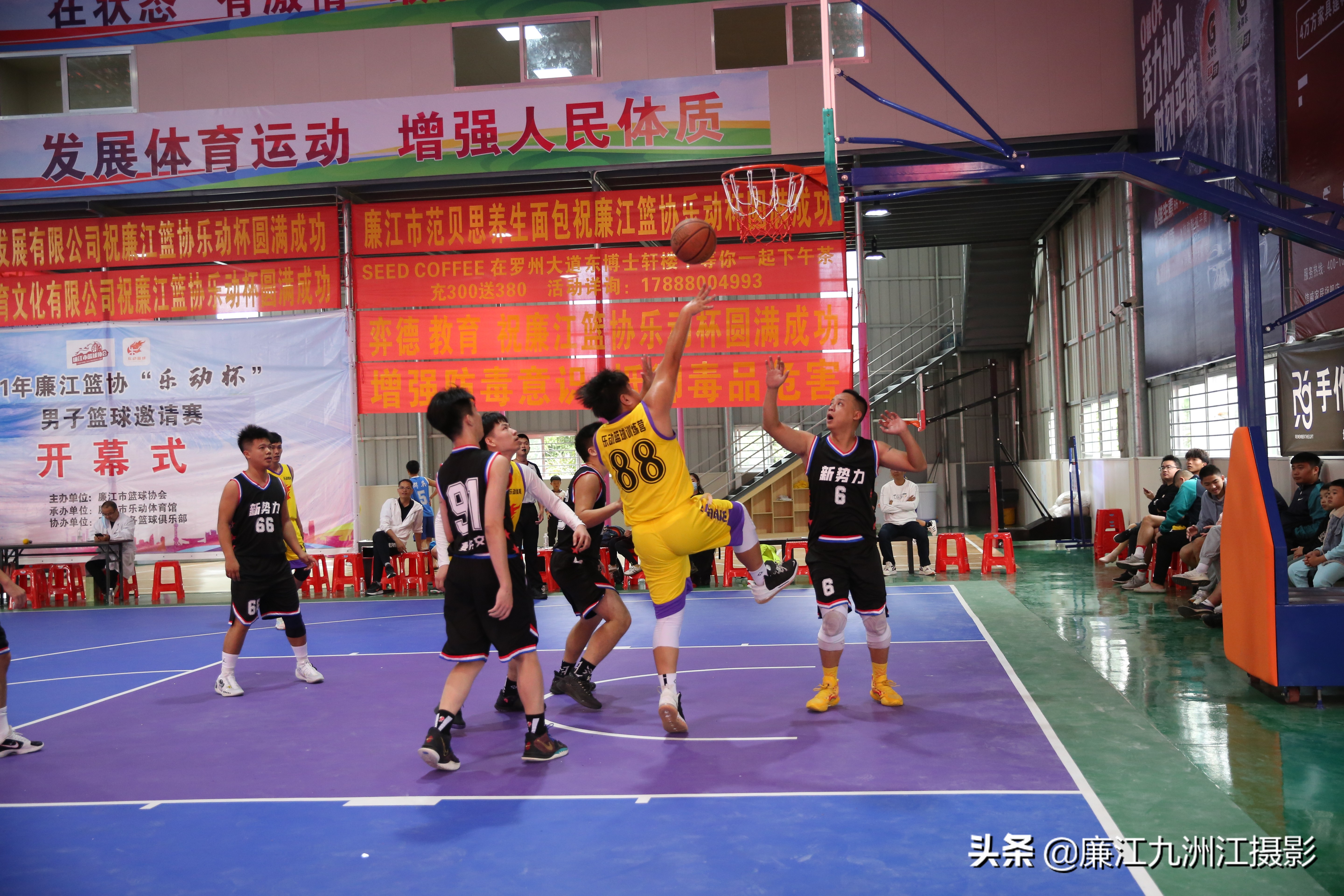 乐动篮球赛直播,廉江乐动球馆