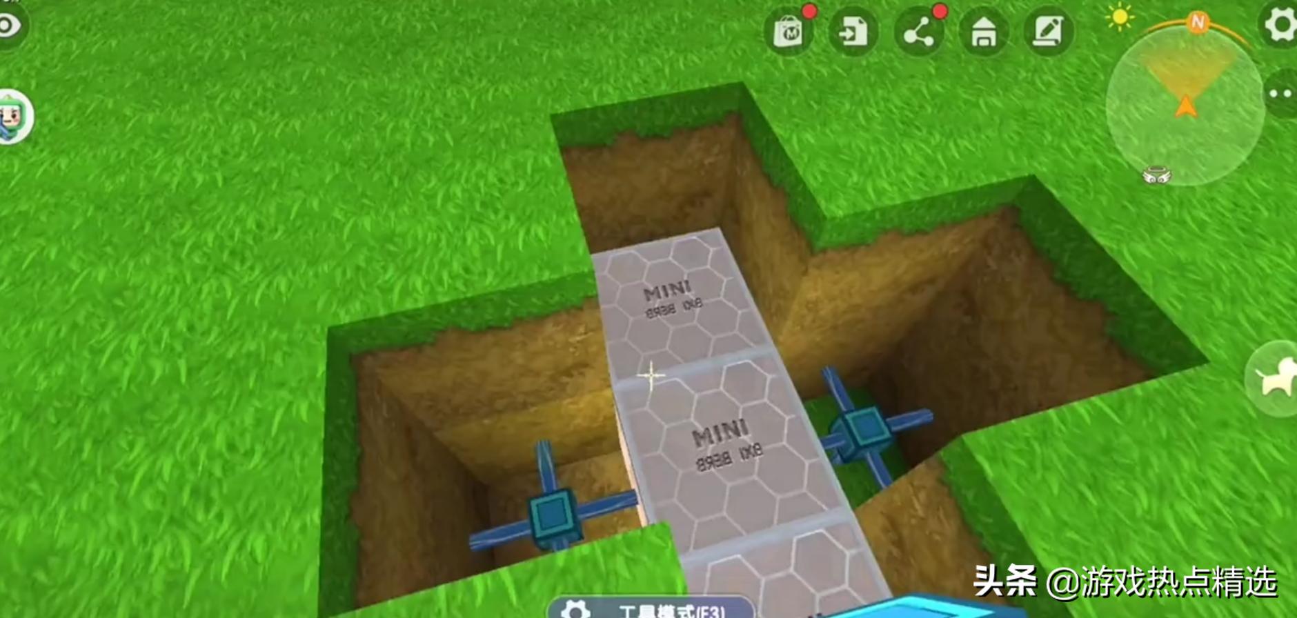 迷你世界该怎么做一个感应自动门,怎样在迷你世界制作自动感应门