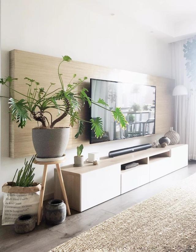 小户型电视柜设计高级感,便宜简约大气电视柜大全